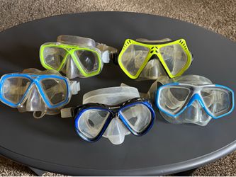 US Diver Tempered Goggles $5 each or ALL 5 Goggles for ONLY $20