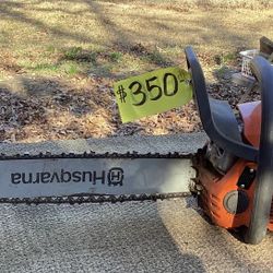 Husqvarna 440e chainsaw.
