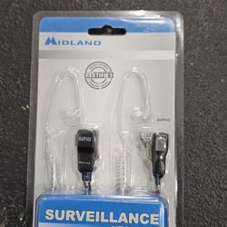 NEW MIDLAND SURVEILLANCE HEADSET $10 EACH
