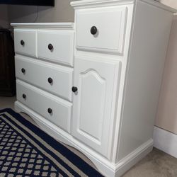 Changing Table, Storage Organizer Cabinet, for Kids Room