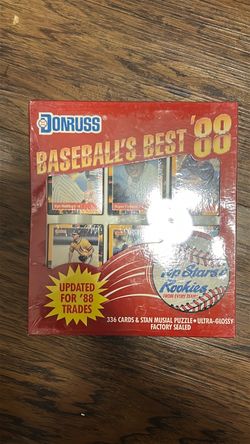 1988 Donruss Baseball’s Best Factory Sealed 336 Card Set