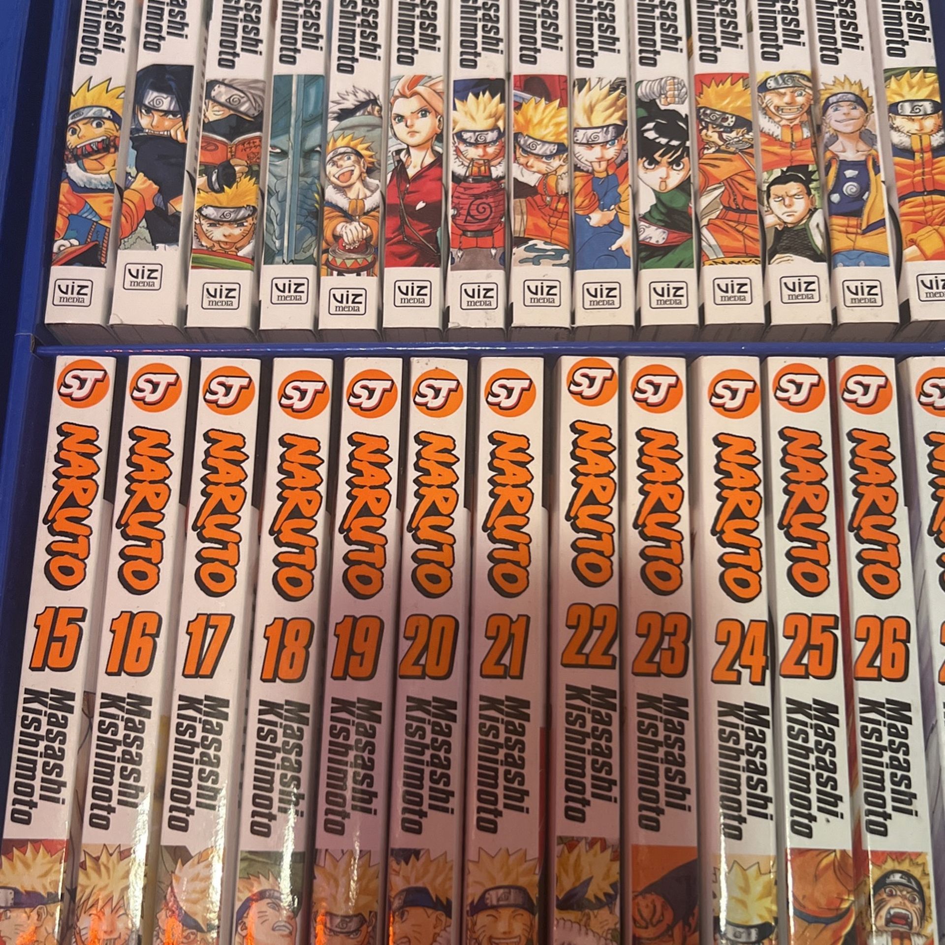 Naruto Manga Book Collection