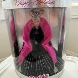 Barbie doll -This is a 1998 Happy Holidays Special Edition Barbie Doll by Mattel, stock number 20200