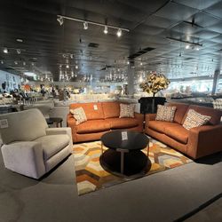 Spice Sofa And Loveseat 