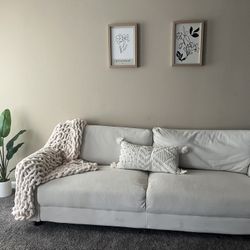 Small White Couch