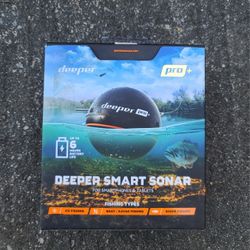 Deeper Smart Sonar Pro +, 2.55 pulgadas, negro

