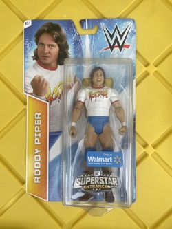 Wwe Rowdy, Roddy, Piper Walmart, Exclusive Basic Figure T-Shirt, Edition, New Inbox