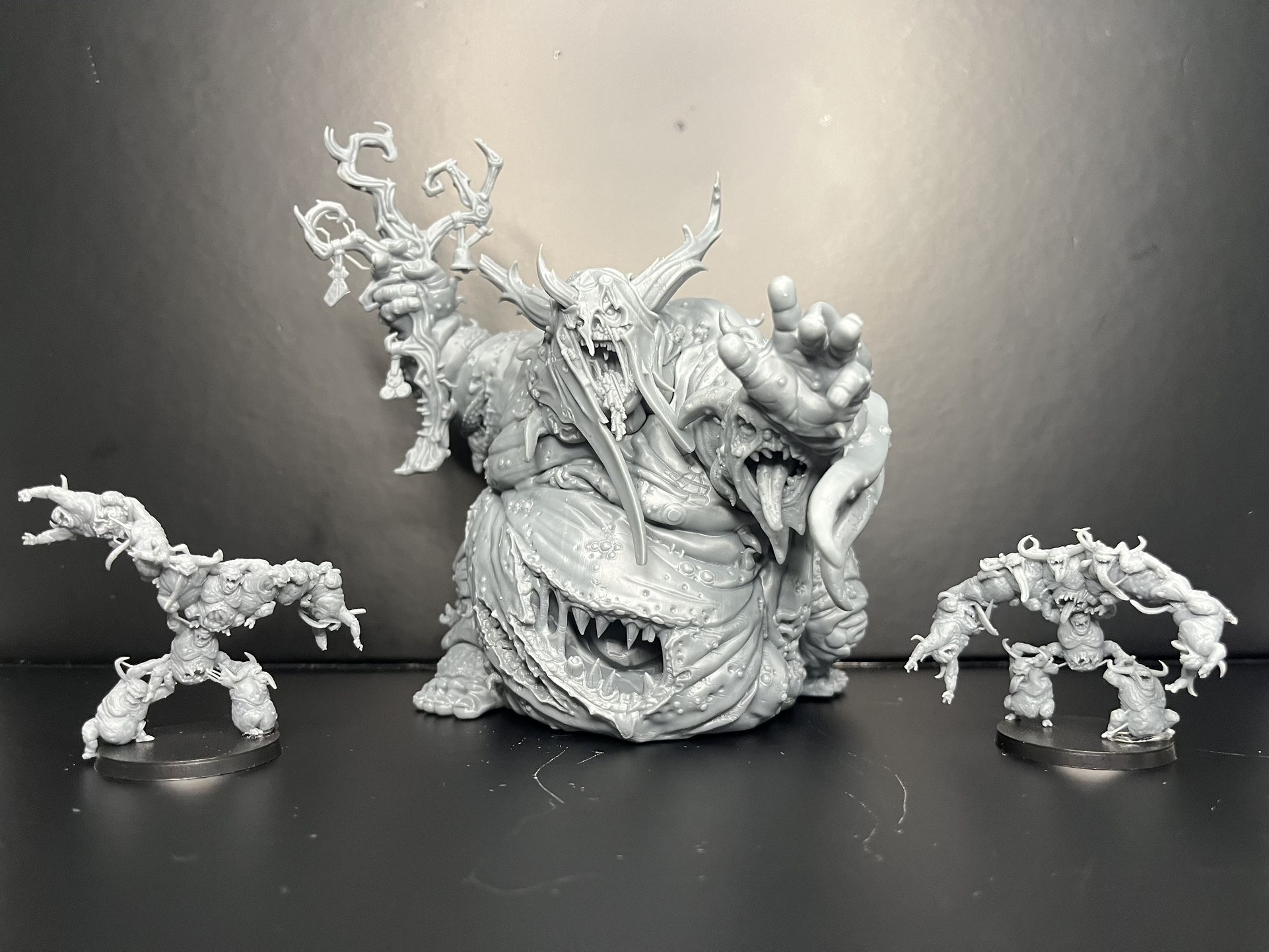 Resin 3D Printing For Tabletop Fantasy Gaming as Warhammer 40k Trench Crusade