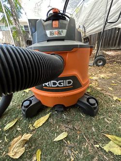 Rigid big shop vac Rigid big shop vac