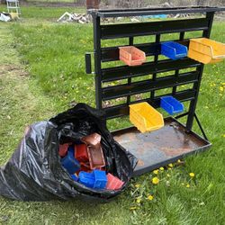 Bin Storage Rack