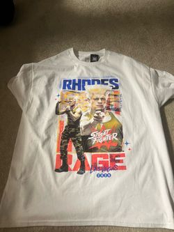 Cody Rhodes Street Fighter Las Vegas Wrestlemania shirt (XL)