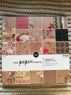 Scrapbook paper sheets