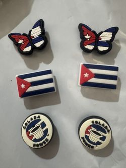Cuba Set Charms Para Zapatos Crocs Set 6 PCs Por 8$