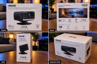 Miroir L710S Pro 1080p Smart LCD Projector