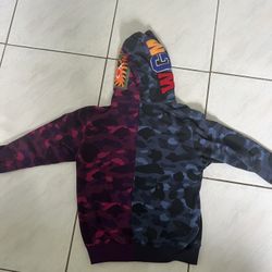 Bape Color Camo  Separate Shark 