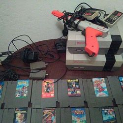 2nes with 72 games and game genie