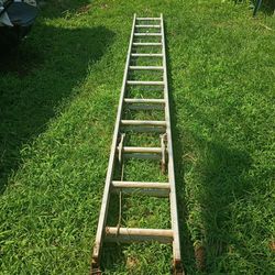 24 ft aluminum extension ladder