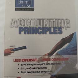For Sale: Accounting Principles 11th Edition (Loose Leaf - Binder Ready)