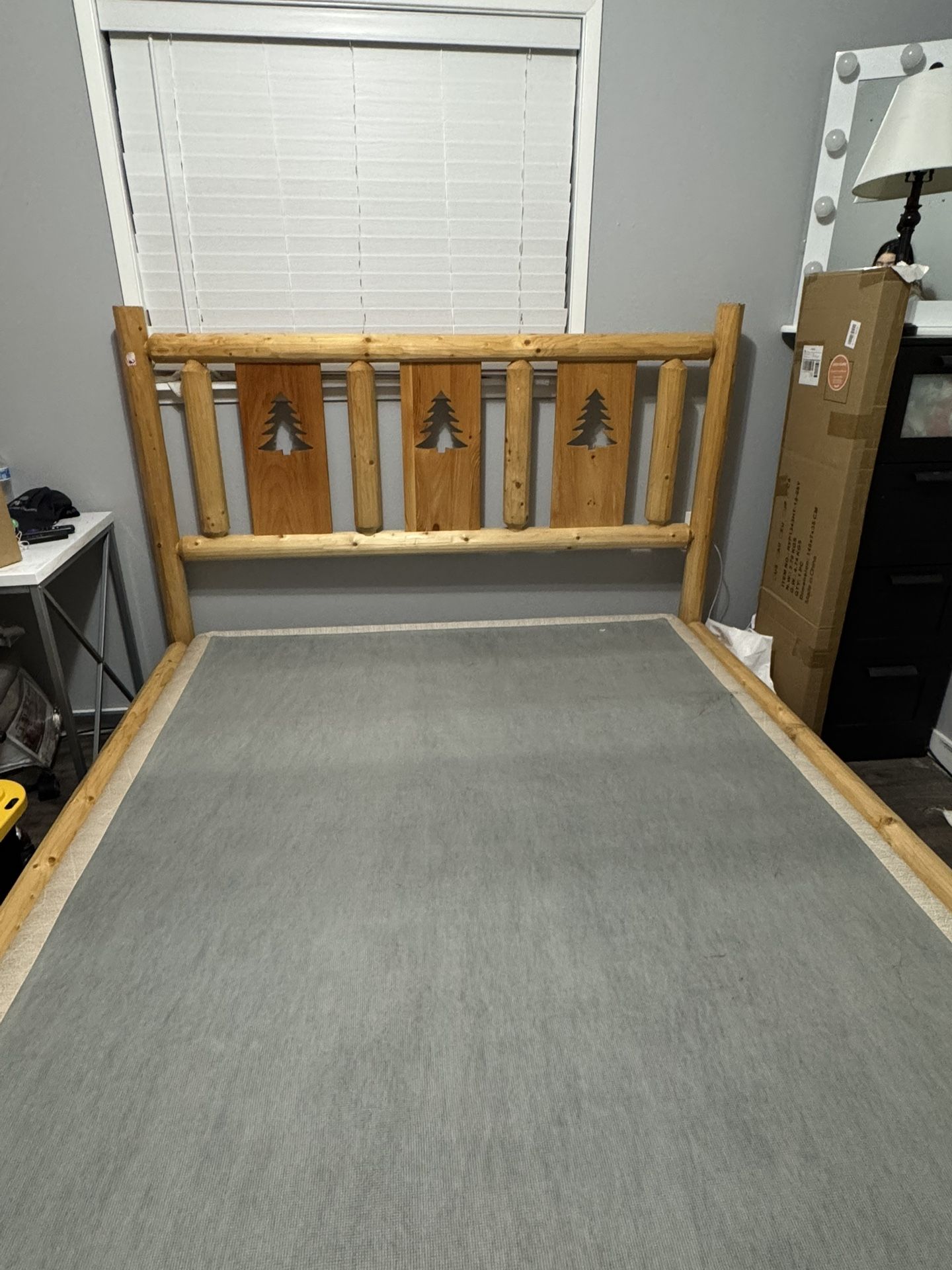 Bed Frame And Dresser