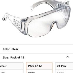 Safety Glasses Clear