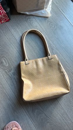 Embossed Leather Tote
