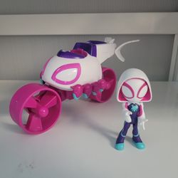 Ghost-Copter And Ghost-Spider 4-inch Action