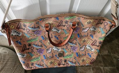 Colorful Dooney & Bourke handbag, Discontinued Style!