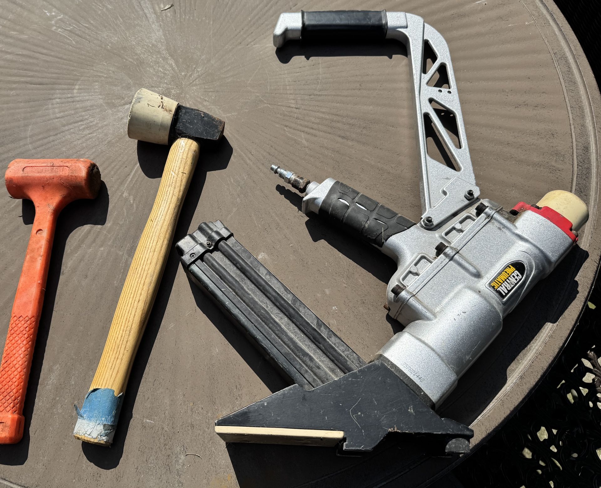 Central Pneumatic Floor Nailer