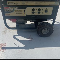 Powermate HONDA GENERATOR  8,750 Watts Running  Almost Brand New Conditions  13 HONDA   