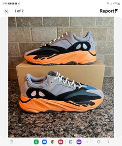 Yeezy Adidas 700 Orange Wave