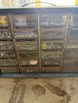Tools, Batteries, Drill Press, and more tools