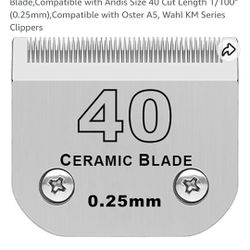 A Blade Set To Trim Dogs Hair