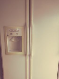 Ge white fridge