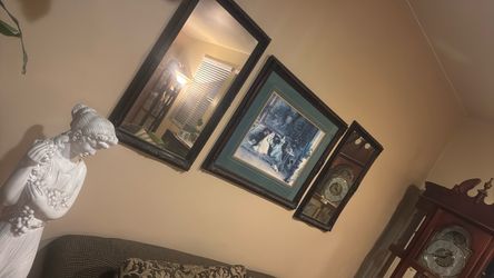 Framed Romantic Dance Scene Print