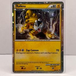 Raikou - HGSS19 - HGSS Promos Lightly played
