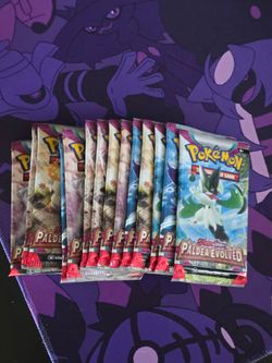 Loose Paldea evolved booster packs