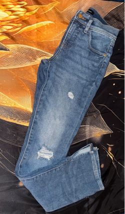 Express Skyscraper Mid Rise Hyper Stretch Jeans