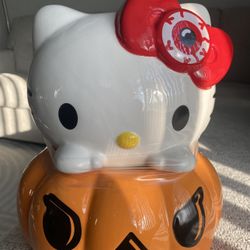 Hello Kitty Halloween Cookie Jar 