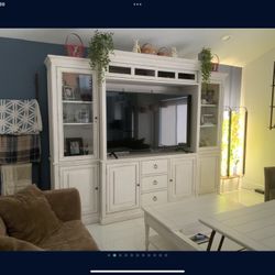 Large Entertainment System/TV Stand With Coffee Table And End Table - From BAERS Furniture $1,100 OBO - Weston 33326