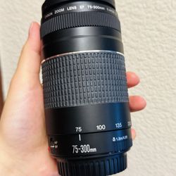 Canon EF 75-300mm f/4-5.6 III Telephoto Zoom Lens for Canon SLR Cameras