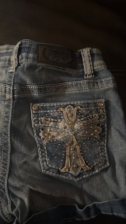 rinestone pocket shorts size 5/6