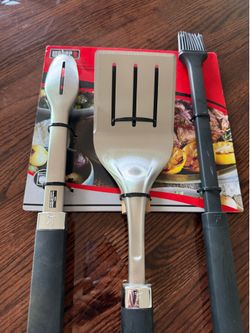 WEBER 3-pieces grill set