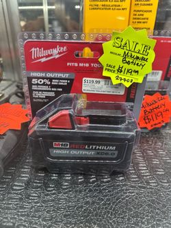 Milwaukee 18v 6.0 battery