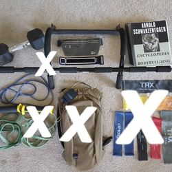 20lb Dumbell, Exercise Bands, Etc