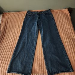 Edikted Wide Baggy Jeans