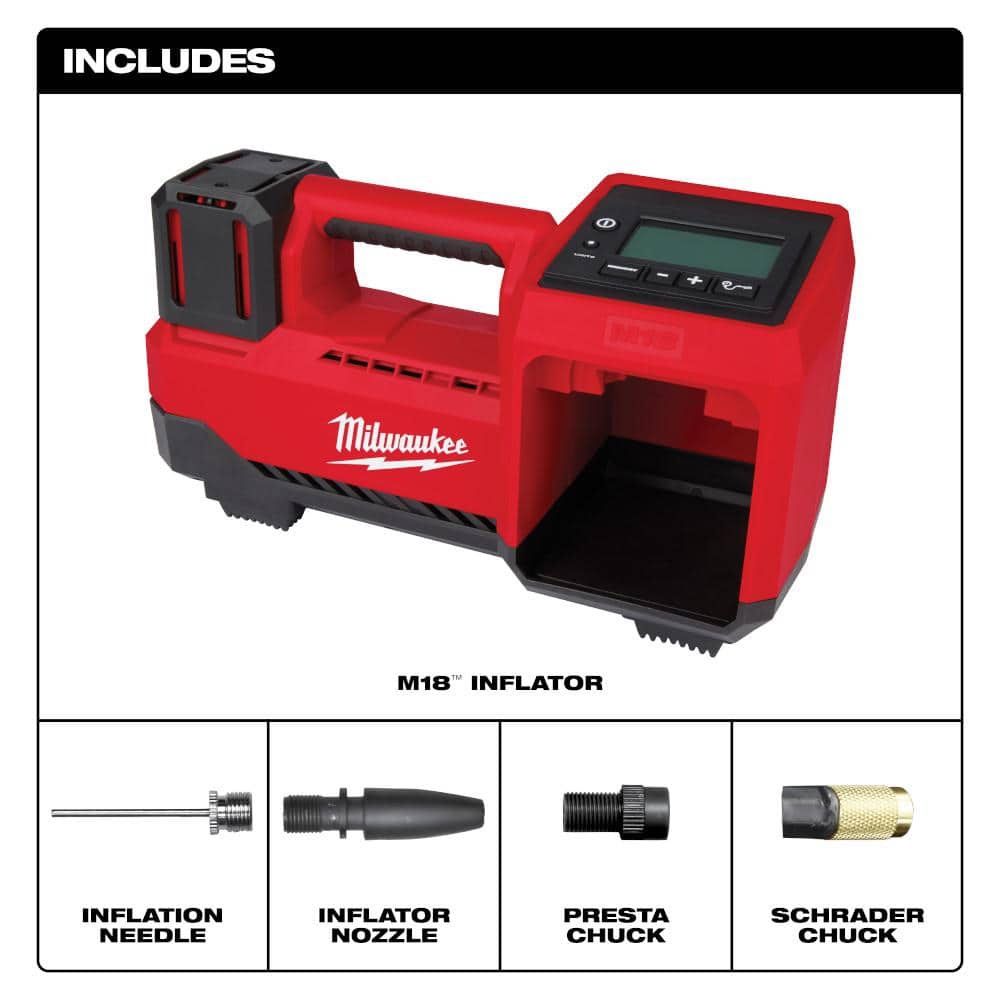 Milwaukee M18 Inflater