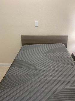 Cama twin con colchón