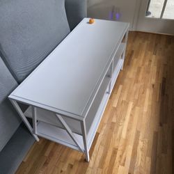 White TV Stand