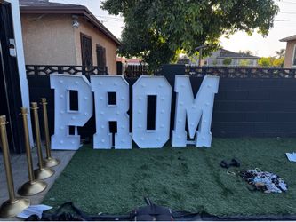 4ft Marquee Letters  Prom 2026