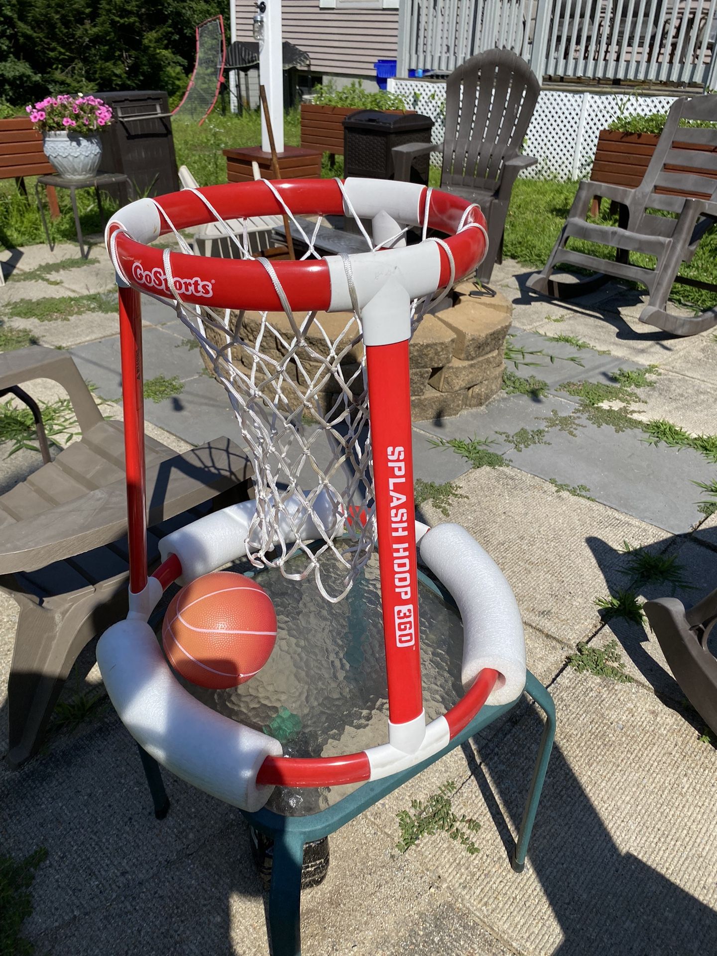 Floating Basketball Hoop